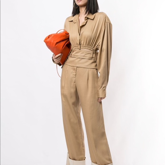 CHRISTOPHER ESBER OVERSIZED CROPPED RUCHED SHIRT, AUS/8 US/4 NWT!! - Picture 3 of 7